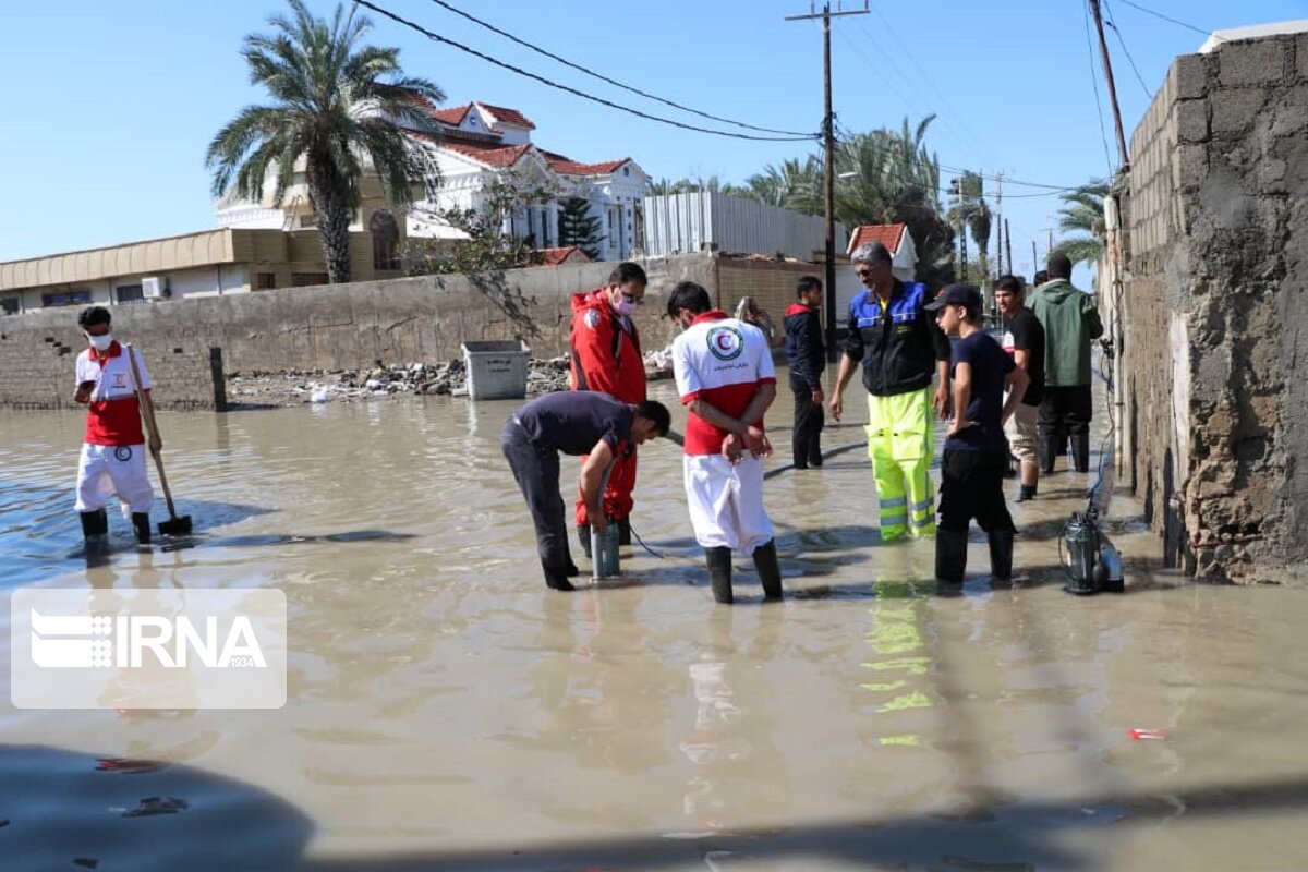 ۲۵۱ آسیبدیده سیل و آبگرفتگی زاهدان امدادرسانی شدند