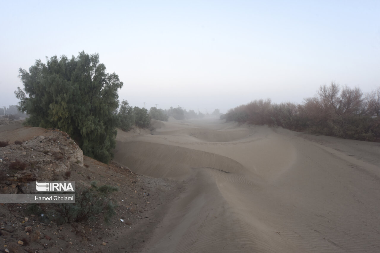 مه در گذر از سیستان و بلوچستان
