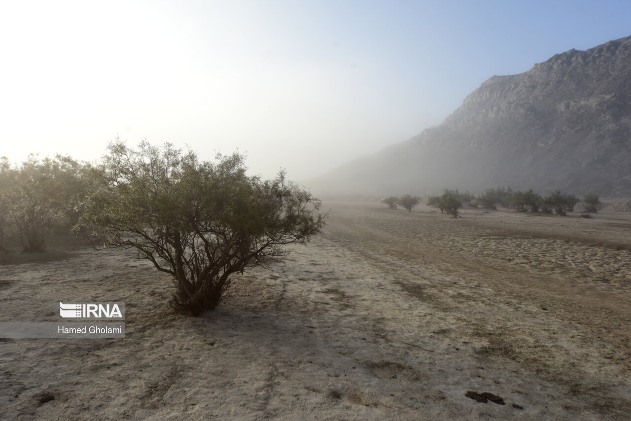 مه در گذر از سیستان و بلوچستان