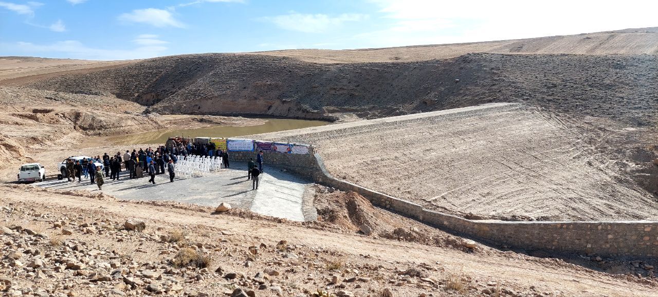 بهره‌برداری از ۲ بند خاکی در شهرستان قوچان