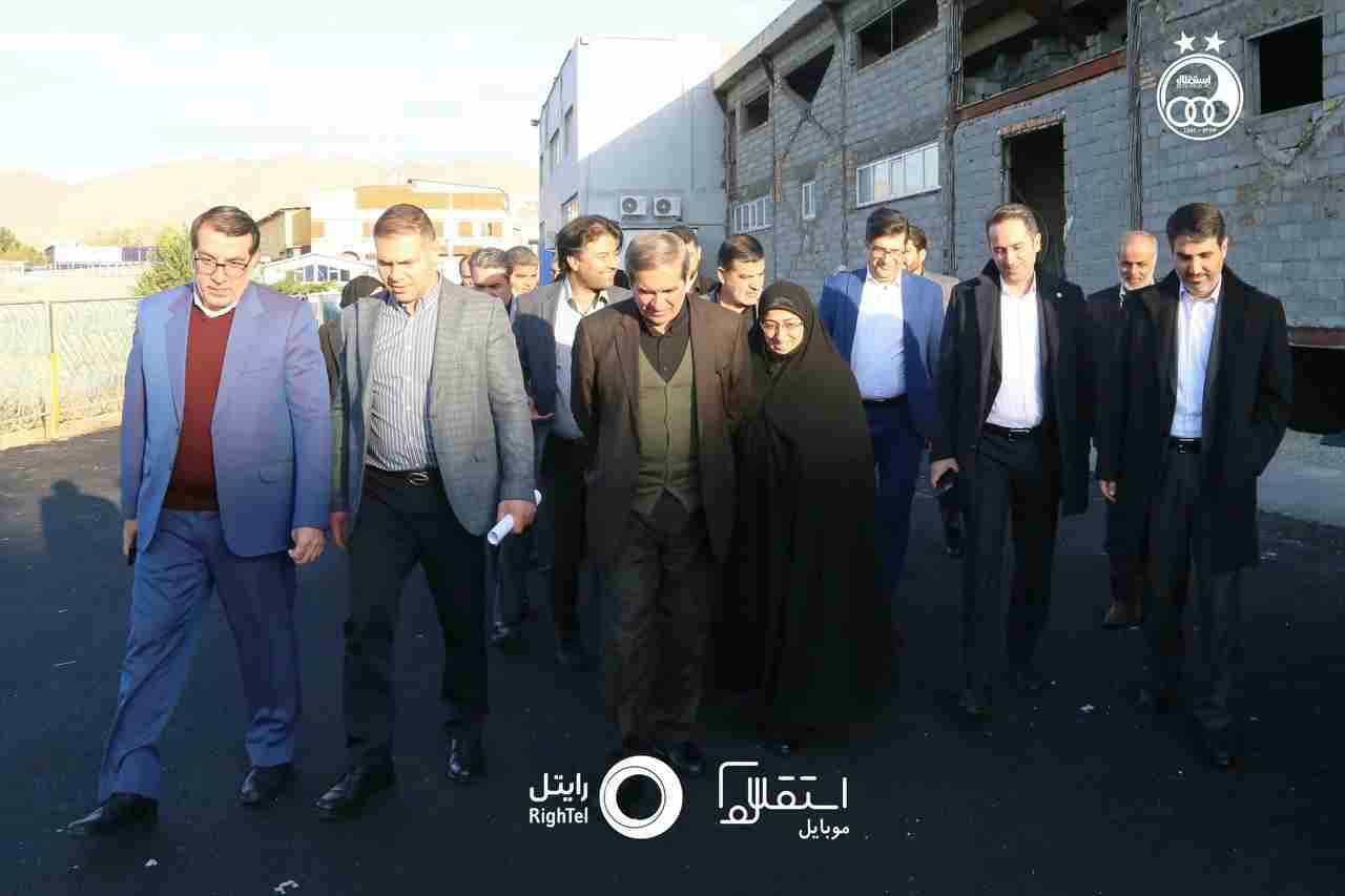 بازدید اعضای شورای شهر تهران از کمپ زنده یاد ناصر حجازی