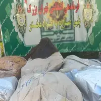 کشف ۶۳ کیلوگرم مواد افیونی از مخفیگاه قاچاقچیان در جنوب غرب