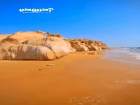 قابی زیبا از ساحل زیبای مکسر در بندر مقام 