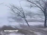 وضعیت نیروهای نظامی اوکراین در بوران برف بی سابقه