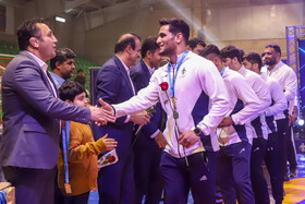 فینال لیگ برتر کشتی فرنگی در اهواز