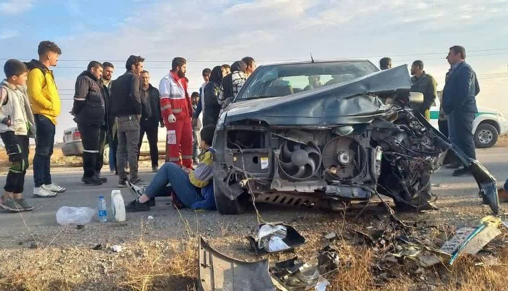 ۱۶ مصدوم در سه سانحه رانندگی در آذربایجان غربی