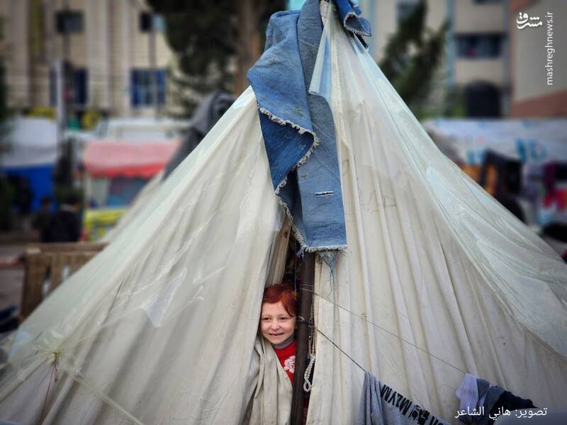 شور زندگی در چهره کودکان فلسطینی