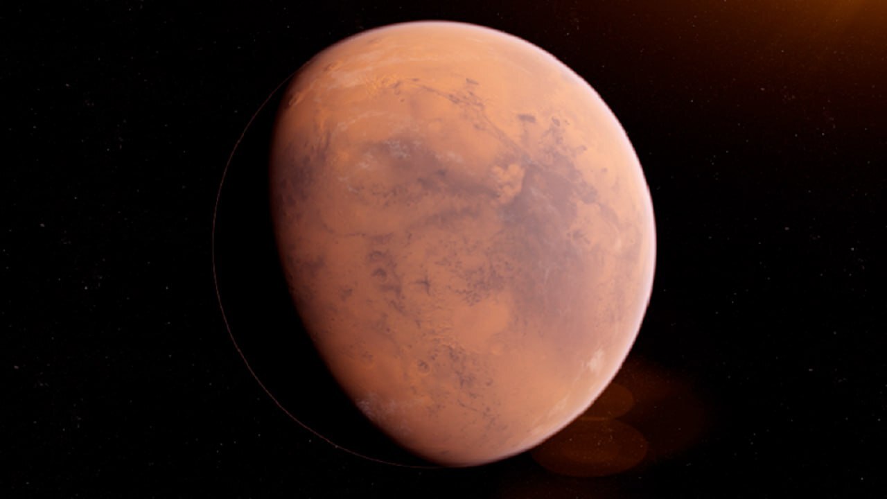 ناسا نمایی جدید و شگفت‌انگیز از افق مریخ را رونمایی کرد 