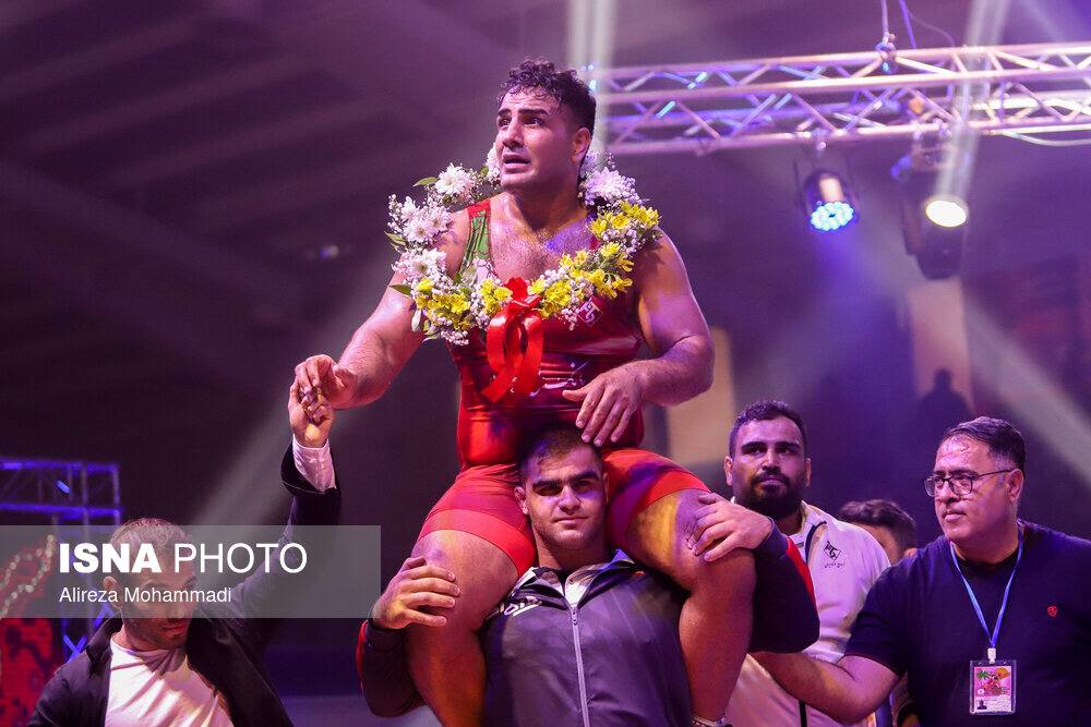 فینال لیگ برتر کشتی فرنگی در اهواز