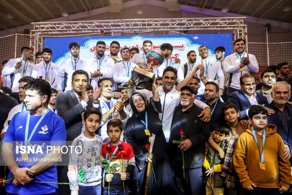 فینال لیگ برتر کشتی فرنگی در اهواز