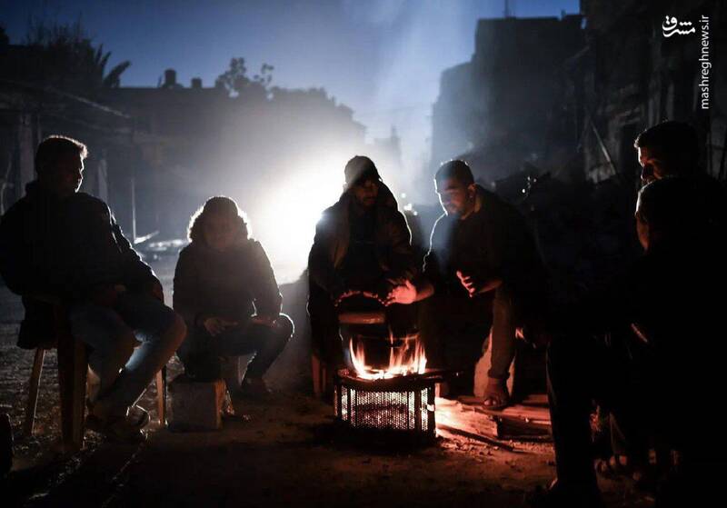 عکس/ شب‌های خاموش غزه