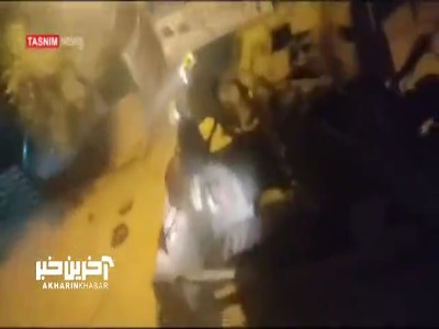 منفجر کردن بولدوزر ارتش اسرائیل در کرانه باختری