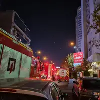 آتش‌سوزی برج اسکان در تهران