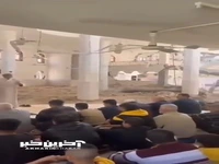 نماز جماعت مردم غزه در میانه جنگ