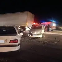 تصادف زنجیره‌ای در جاده ارومیه - مهاباد؛ ۸ نفر مصدوم شدند