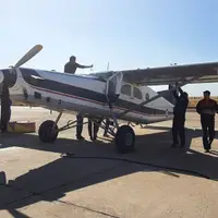 باز آماد یک فروند هواپیمای آموزشی Pc۶ در شیراز