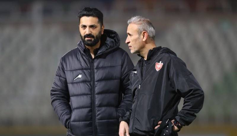 پرسپولیس برای تمرین عصر به دستگردی رفت