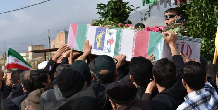 اولین شهید مدافع حرم گلستان پس از 10 سال دوری به زادگاهش بازگشت