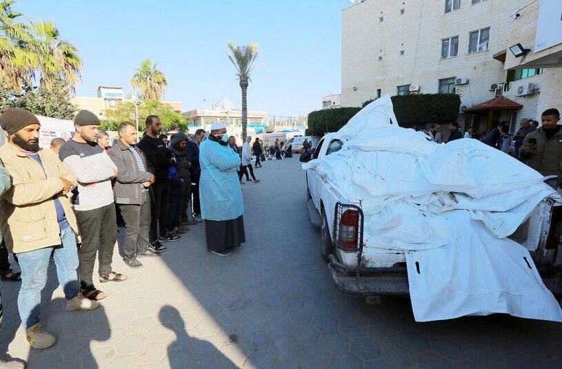 اقامه نماز میت بر پیکرها در 