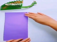 طاووس کاغذی بسازید!