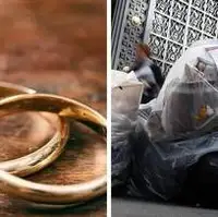 کشف یک حلقه طلا در دل ۲۰ تُن زباله