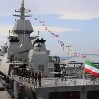دریادار ایرانی: واکنش کشورهای منطقه به ناوشکن دیلمان مثبت بود