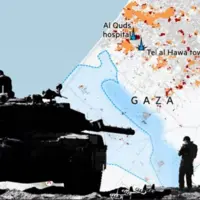 فرمانده اسرائیلی: عملیات زمینی در جنوب غزه همزمان با شمال انجام می‌شود