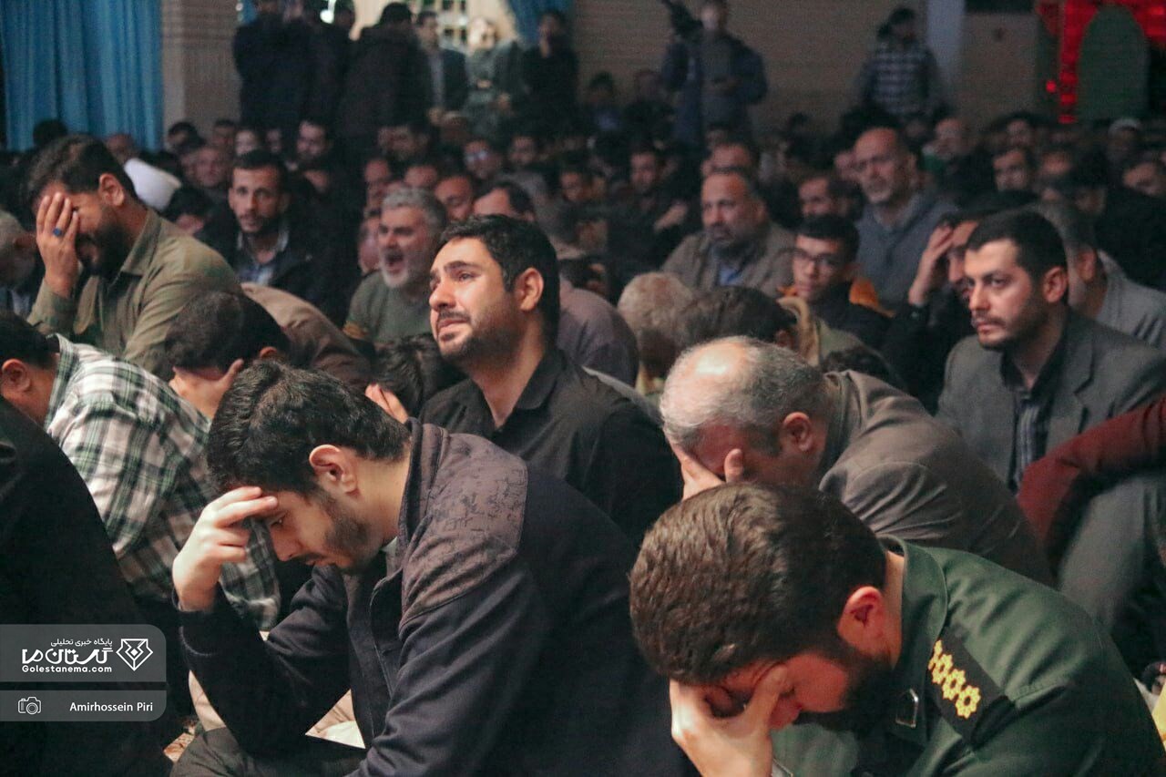 وداع گرگانی‌ها با پیکر اولین شهید مدافع حرم گلستان