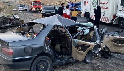 دو تصادف در جادههای زنجان ۱۰ مصدوم بر جای گذاشت