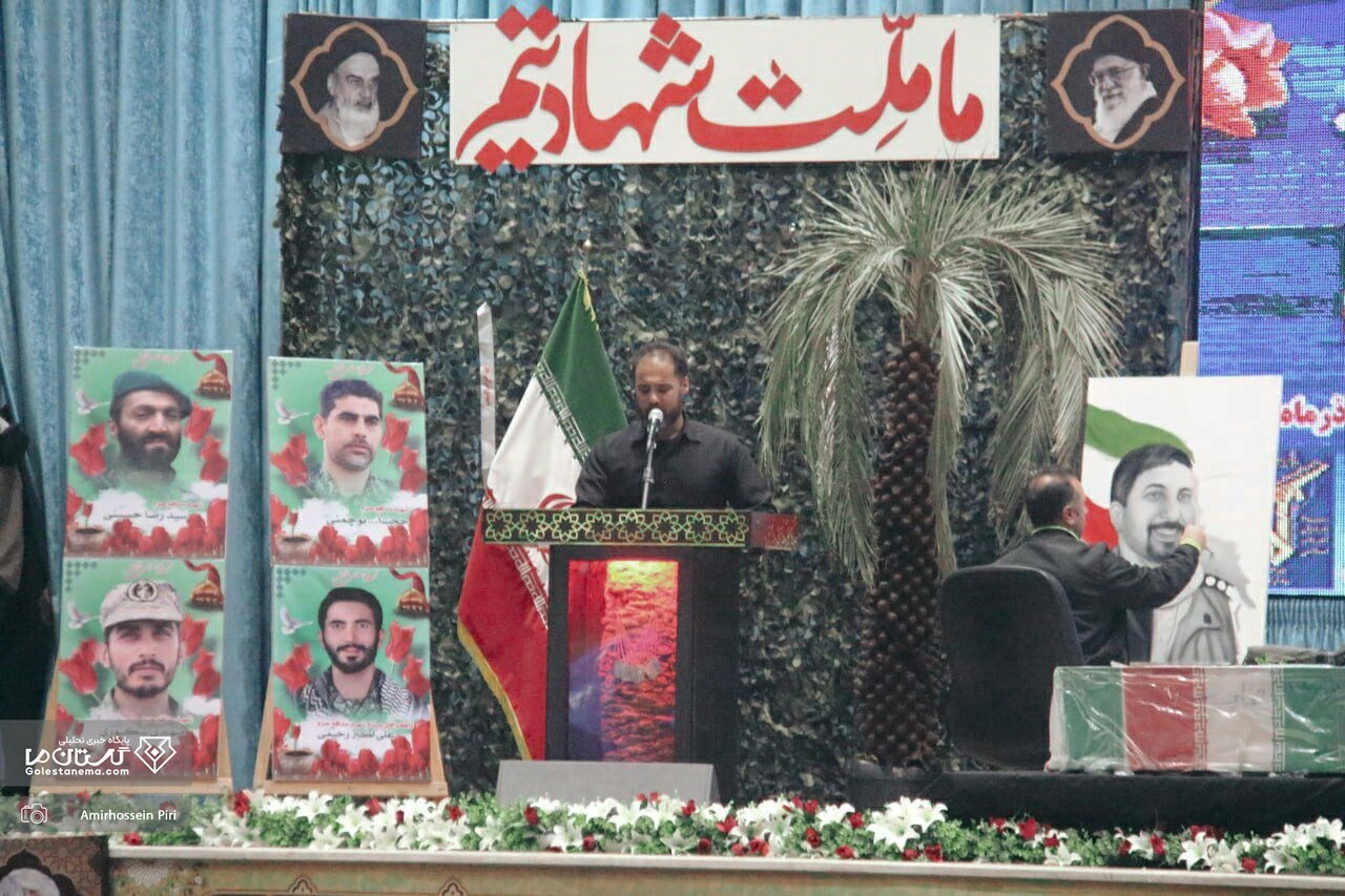 وداع گرگانی‌ها با پیکر اولین شهید مدافع حرم گلستان