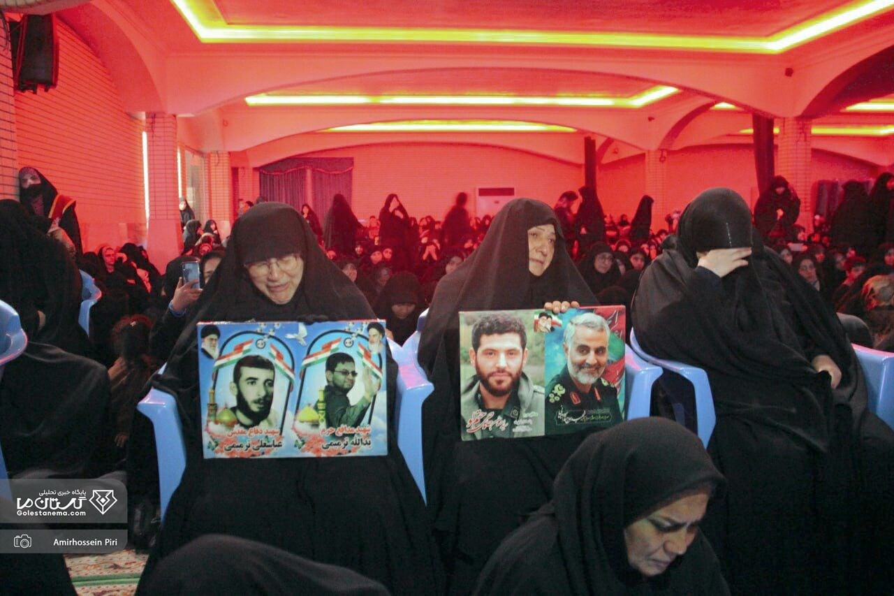 وداع گرگانی‌ها با پیکر اولین شهید مدافع حرم گلستان