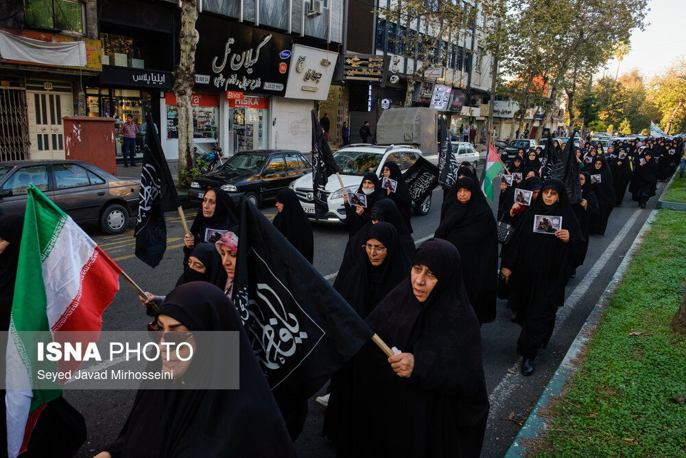 دسته عزاداری به مناسبت سالگرد میرزا کوچک خان جنگلی