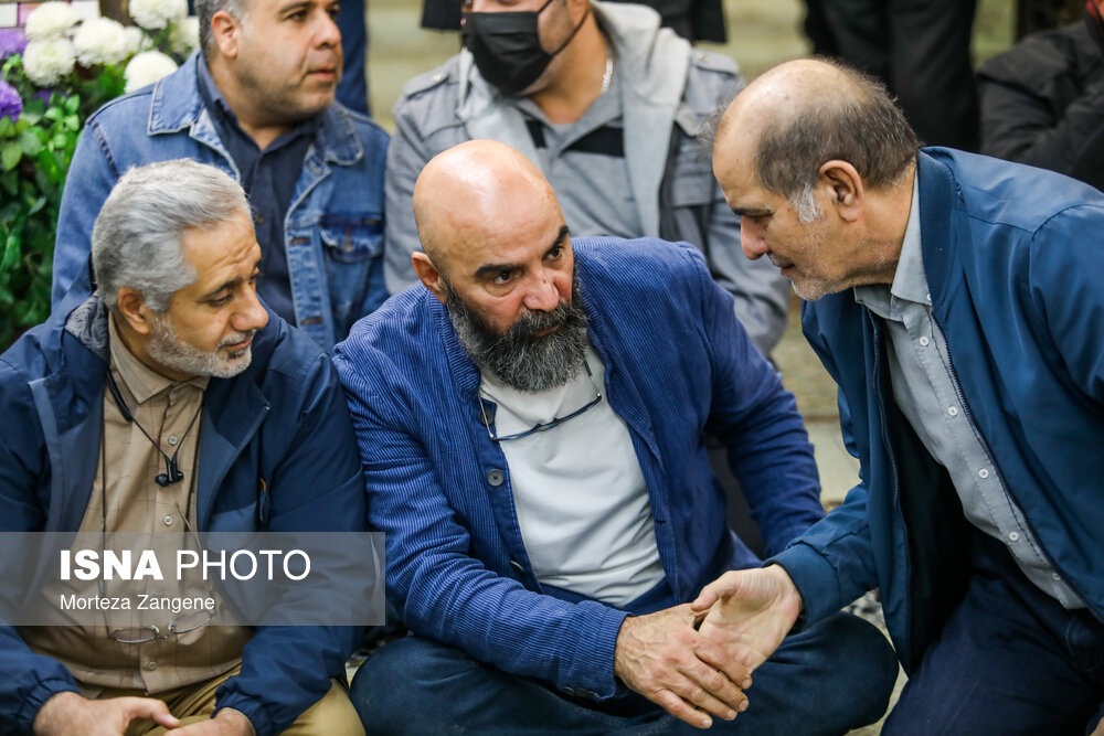 عکس/ بازیگران و چهره ها در مراسم یادبود پروانه معصومی