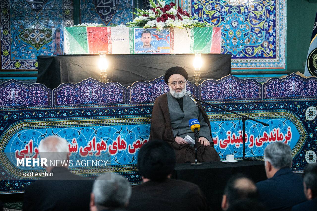 مراسم تشییع پیکر شهید مدافع حرم «مهدی ذاکر حسینی»