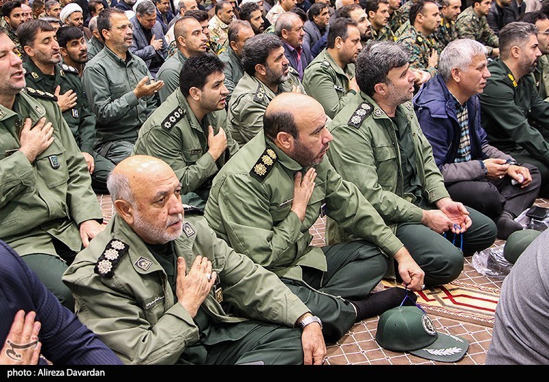 عکس/ مراسم استقبال از پیکر شهید مدافع حرم سردار "حسن اکبری"