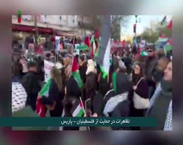 برگزاری تظاهرات حمایت از فلسطین در کشورهای مختلف