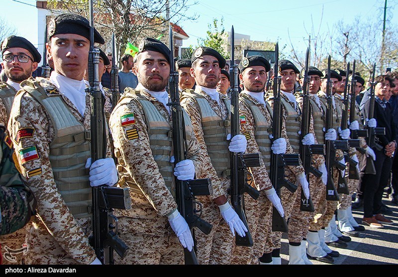 عکس/ مراسم استقبال از پیکر شهید مدافع حرم سردار "حسن اکبری"