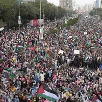 تظاهرات مردم پاکستان علیه اسرائیل و آمریکا 