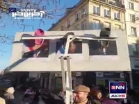 اختراع جالب در تظاهرات ضد صهیونیستی پاریس!