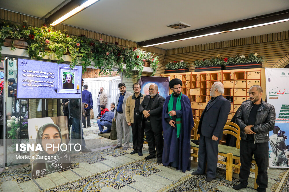 عکس/ بازیگران و چهره ها در مراسم یادبود پروانه معصومی