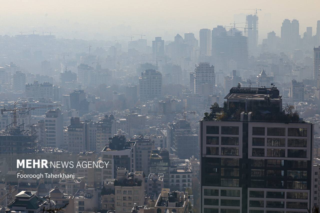 عکس/ آلودگی هوای تهران