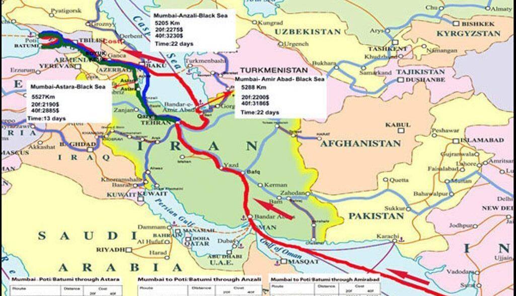 به گفته یک مقام مسئول ایران پل ارتباط شمال و جنوب میشود