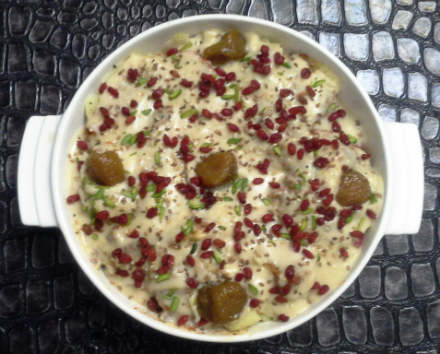 ترفند تهیه سوفله آلو بادمجان
