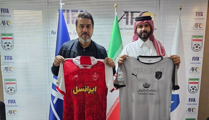 پرسپولیس با پیراهن اول مقابل الدحیل قطر