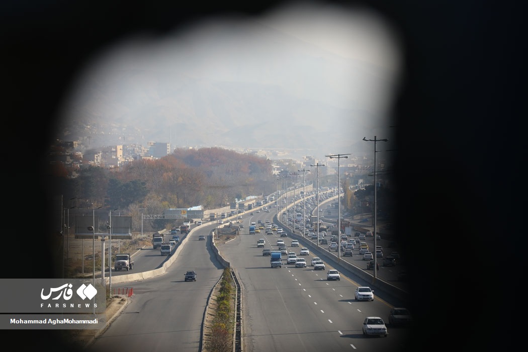عکس/ آلودگی هوا در البرز