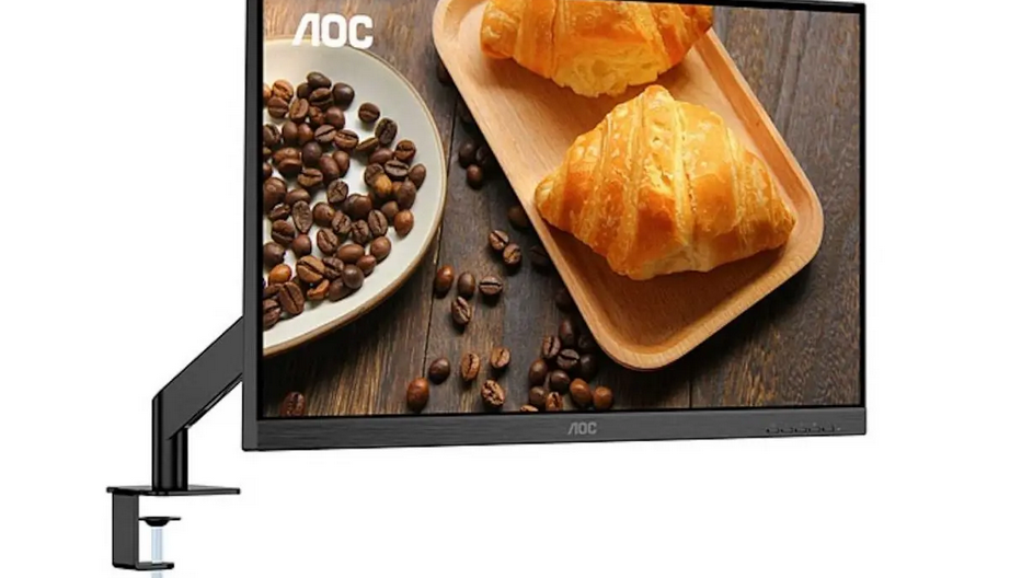 این مانیتور 4K پایه متفاوت و عجیبی دارد