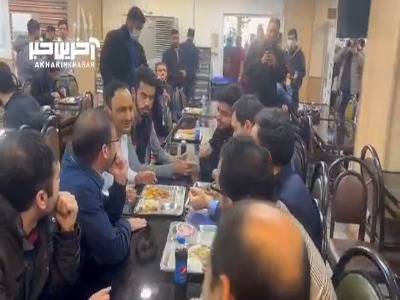 حضور سخنگوی دولت در سلف دانشگاه امیرکبیر