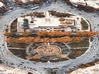 تصاویر هوایی از زیباترین میدان ایران!