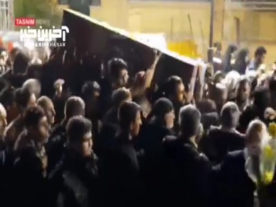 وداع اسلام‌شهری‌ها با ‌شهید مدافع حرم‌