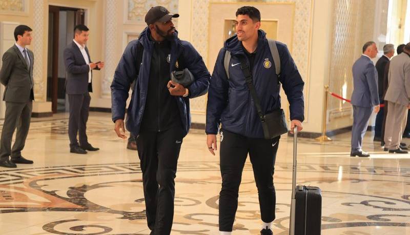 النصر بدون رونالدو به دوشنبه رسید 
